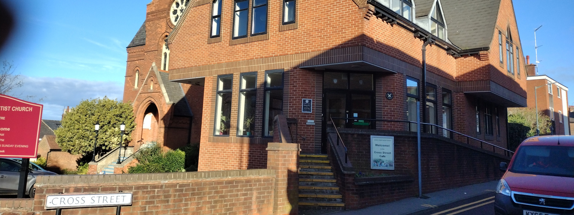 CROSS STREET CENTRE*Café and Meeting rooms*CROSS STREET CENTRE