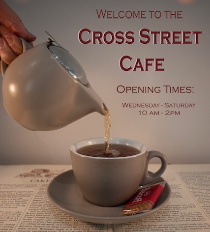 Cross Street Cafe Welcome